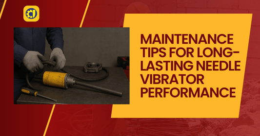 Maintenance tips for ensuring long-lasting performance of needle vibrators in construction.