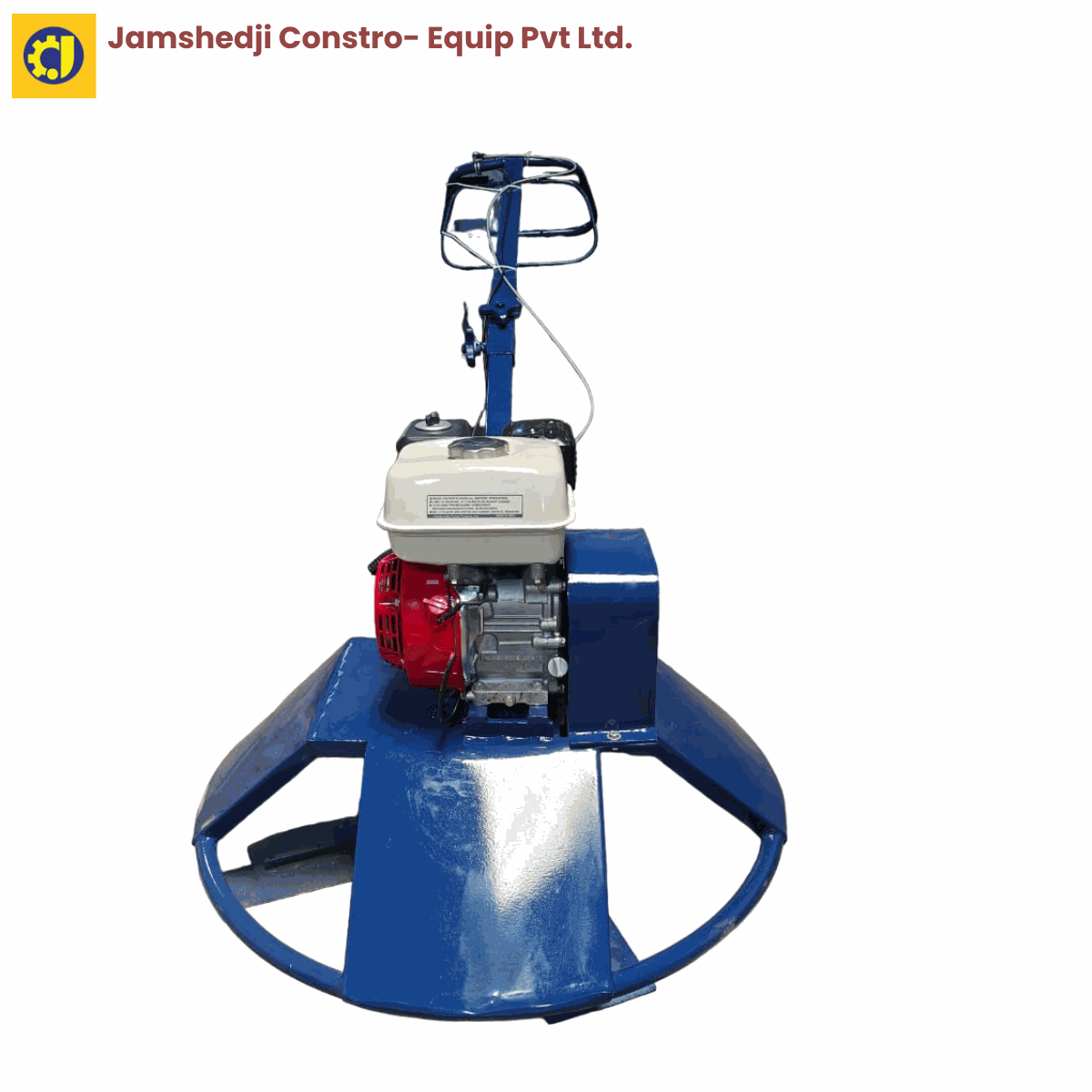 Power Trowel with Petrol Engine front view