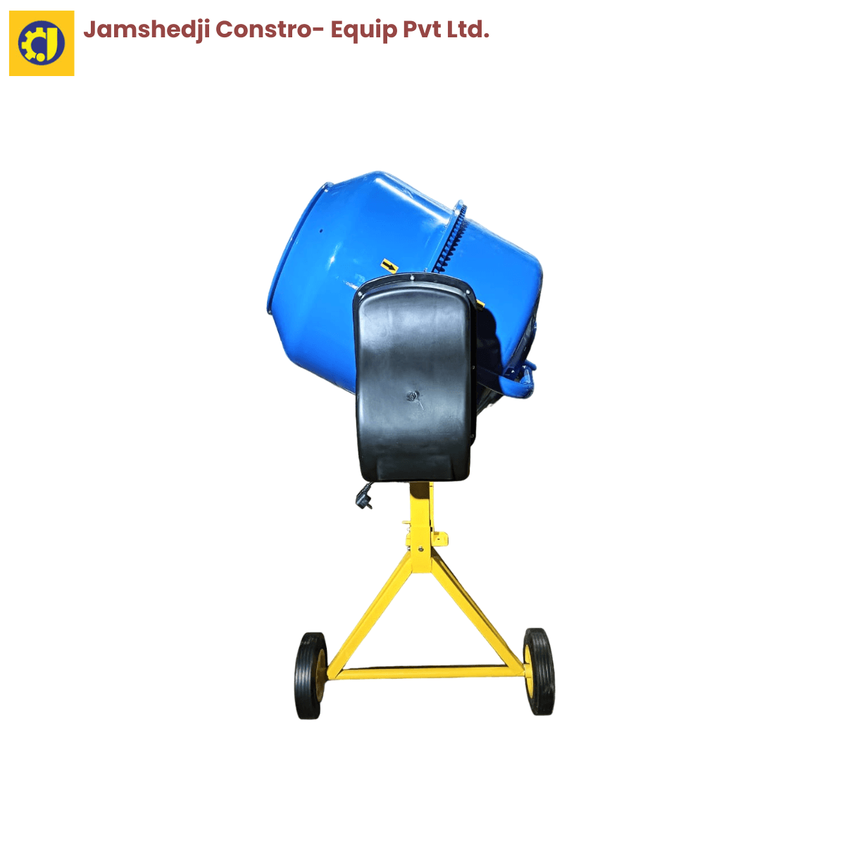 Compact concrete mixer