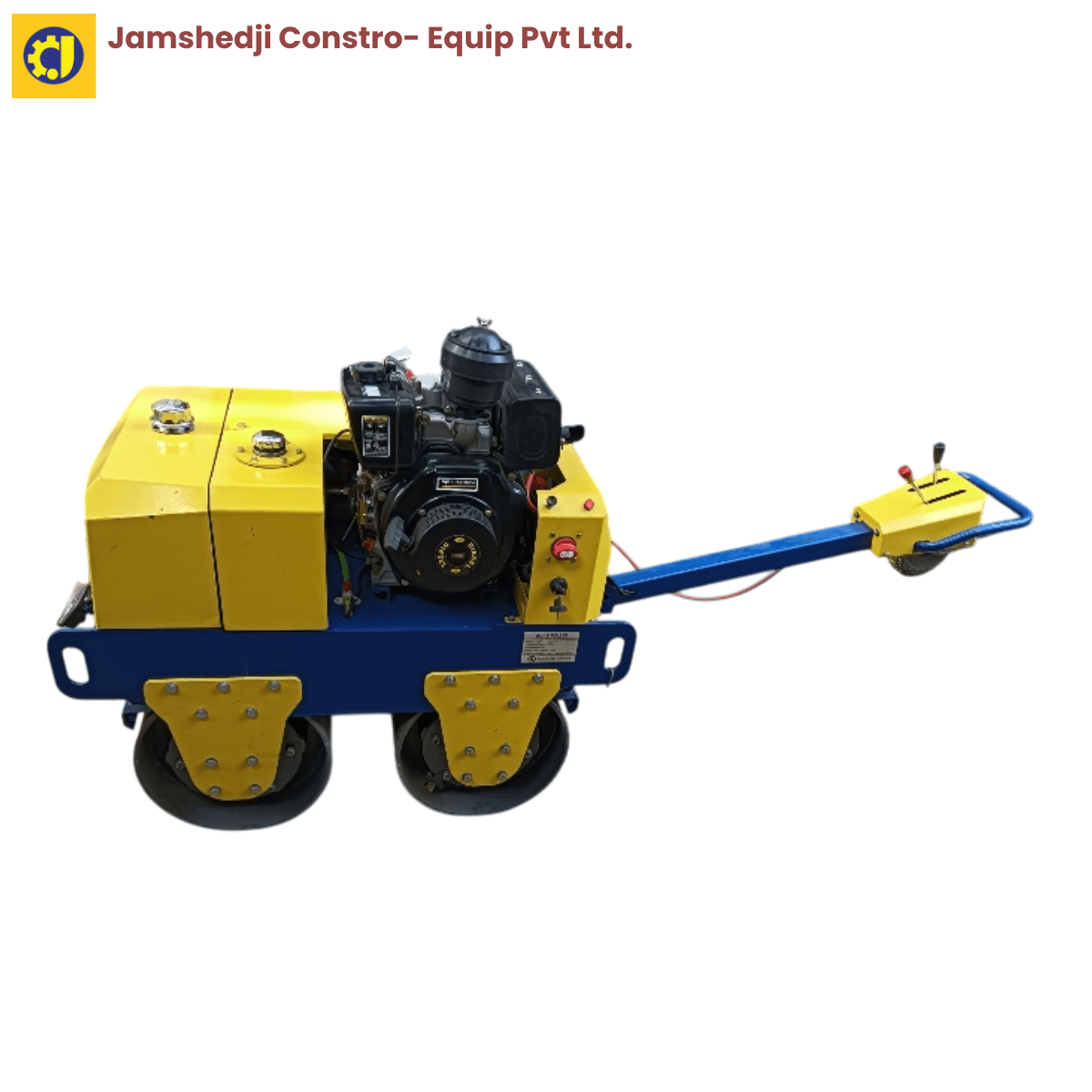 Double Drum Walk Behind Vibratory Roller