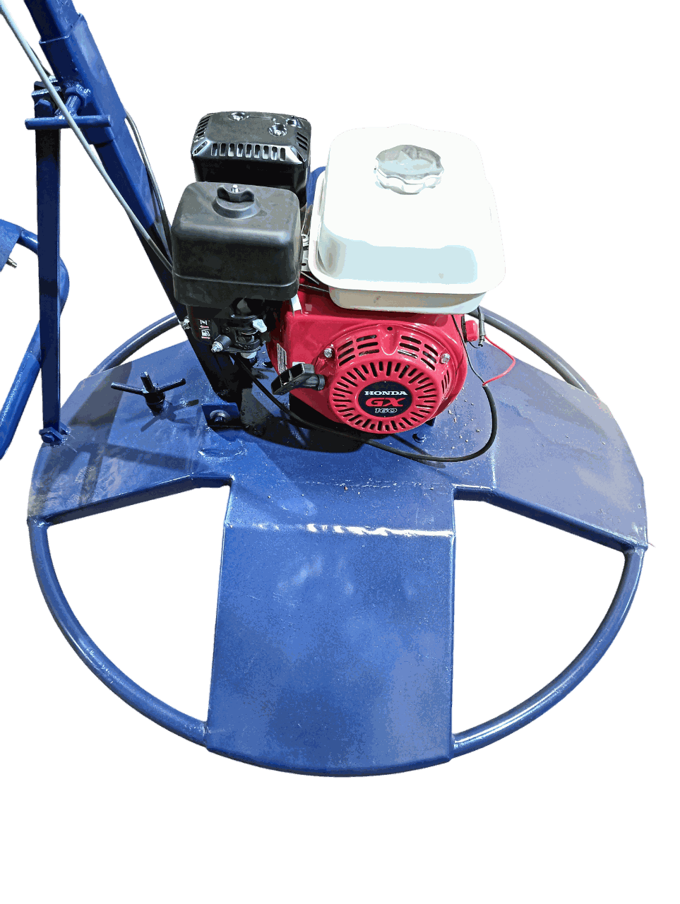 Power Trowel with Petrol Engine closeup
