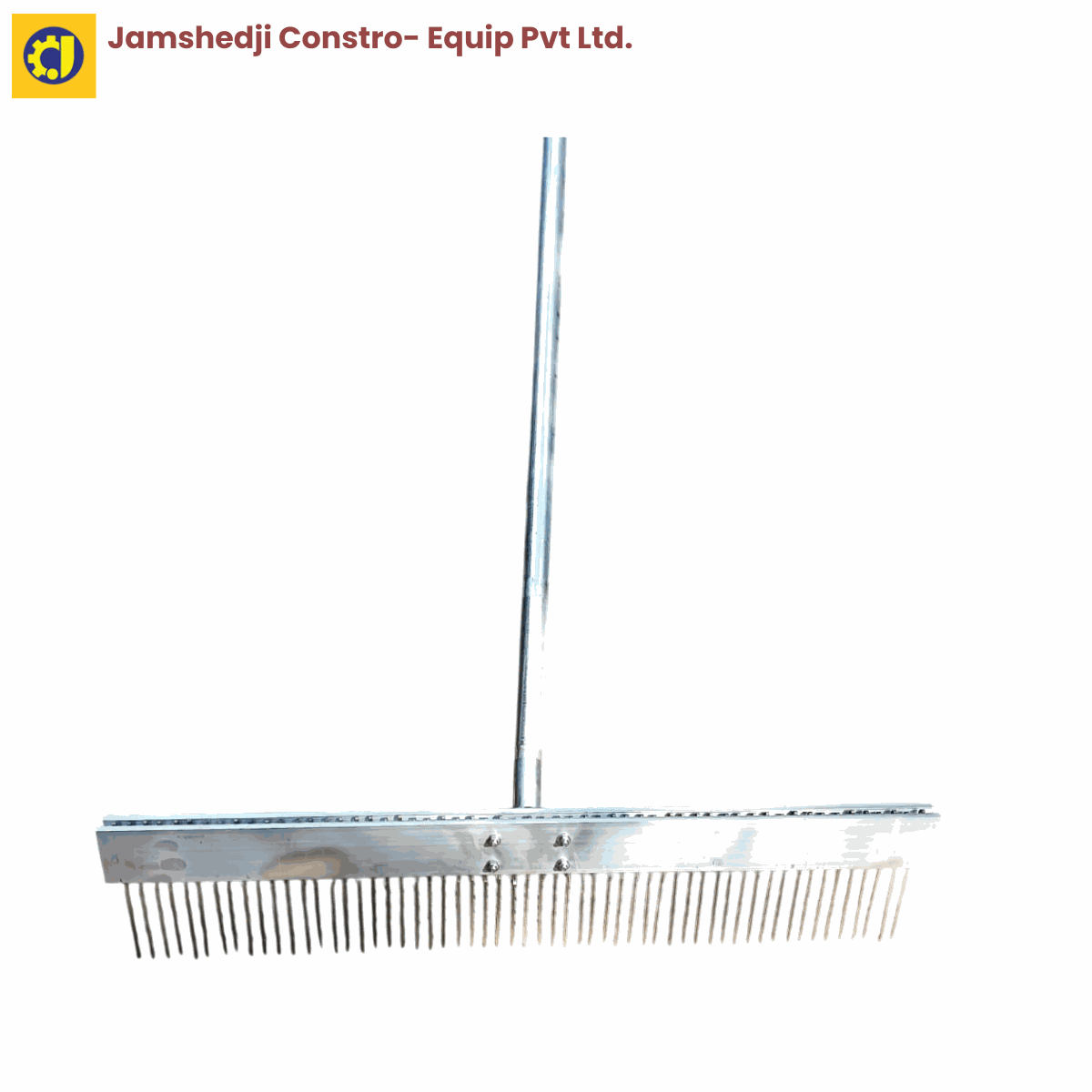 Tar Brush for concrete texturing